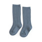 Folklore Cable Knit High Knee Socks (Multiple Colors)